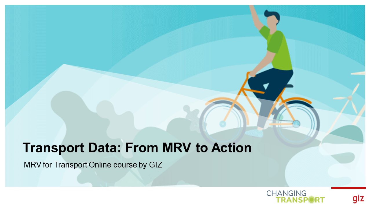 Transport Data course from MRV to Action