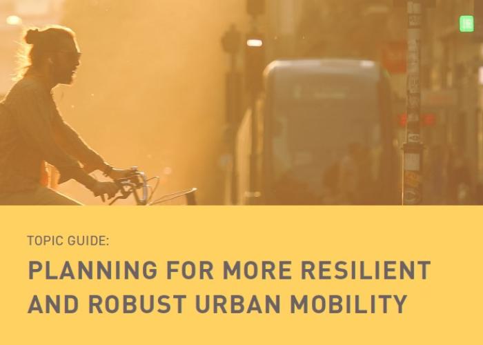 Planning for more resilient and robust urban mobility